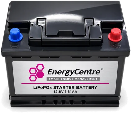 EnergyCentre 시동용 배터리 81Ah 브랜드 시안